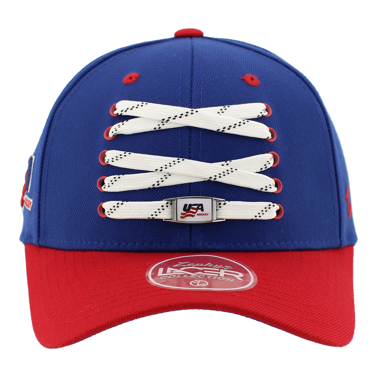 USA Hockey Lacer Snapback Hat - Image 3