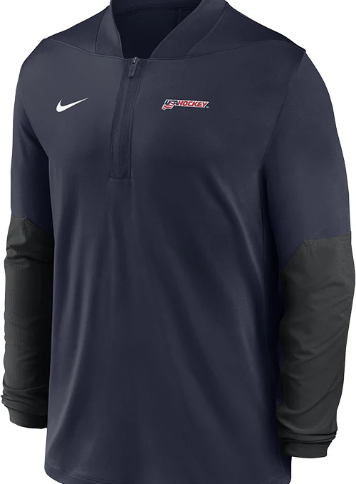 Nike USA Hockey Dri-FIT Midweight Horizon 1/2 Zip Jacket