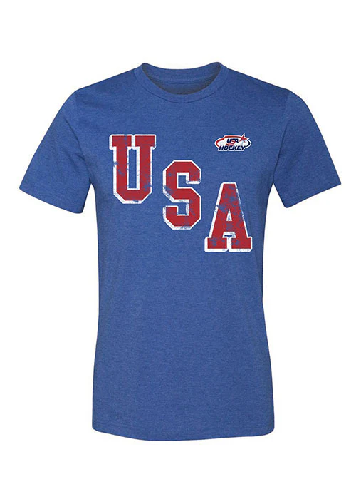 USA Hockey Diagonal Graphic T-Shirt
