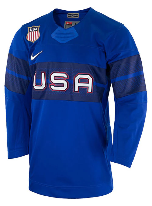 Nike USA Hockey Alternate 2022 Olympic Jersey - Image 3