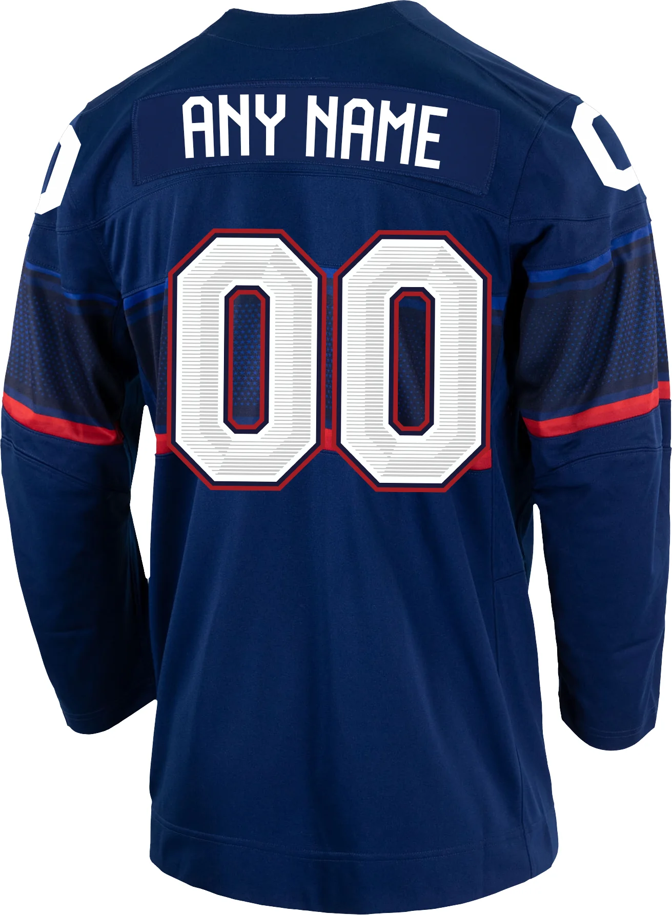Nike USA Hockey Away 2022 Olympic Personalized Jersey - Image 3
