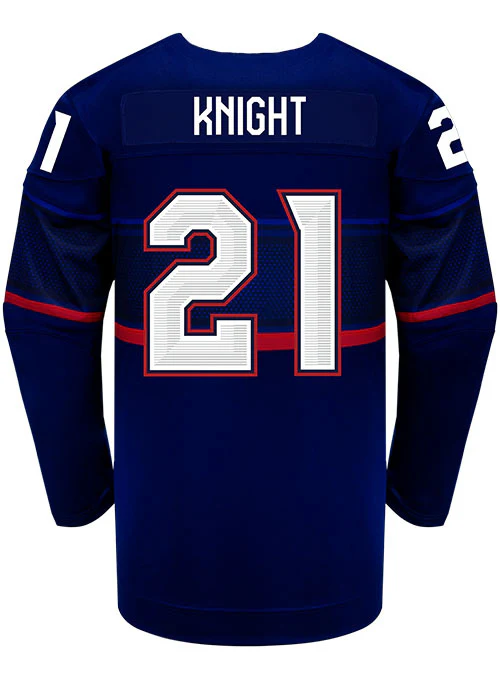 Nike USA Hockey Hilary Knight Away 2022 Olympic Jersey