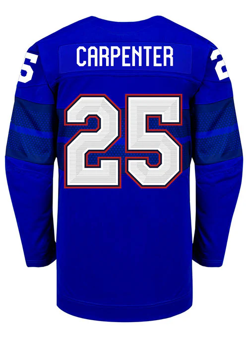 Nike USA Hockey Alex Carpenter Alternate 2022 Olympic Jersey