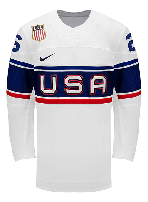 Nike USA Hockey Kendall Coyne Home 2022 Olympic Jersey - Image 2