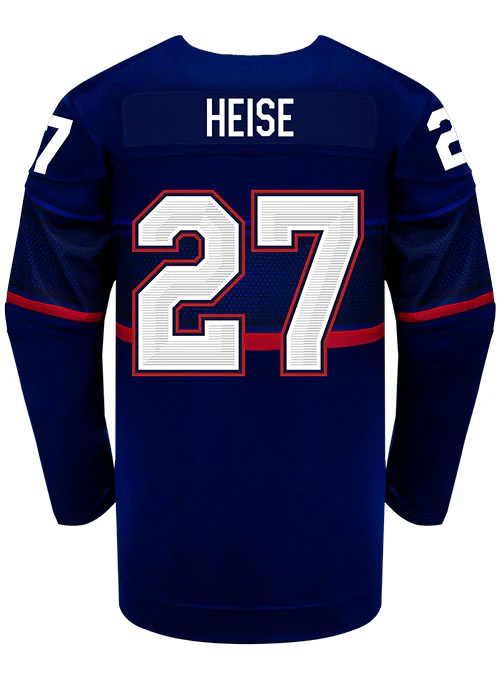 Nike USA Hockey Taylor Heise Away 2022 Olympic Jersey