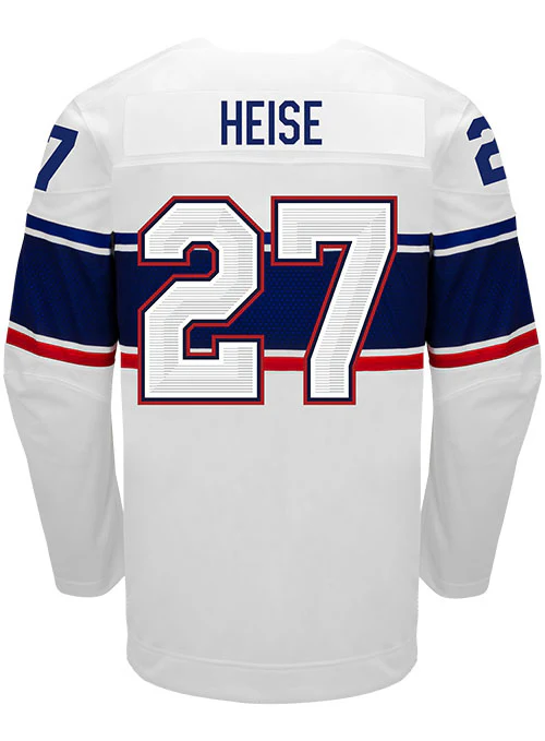 Nike USA Hockey Taylor Heise Home 2022 Olympic Jersey
